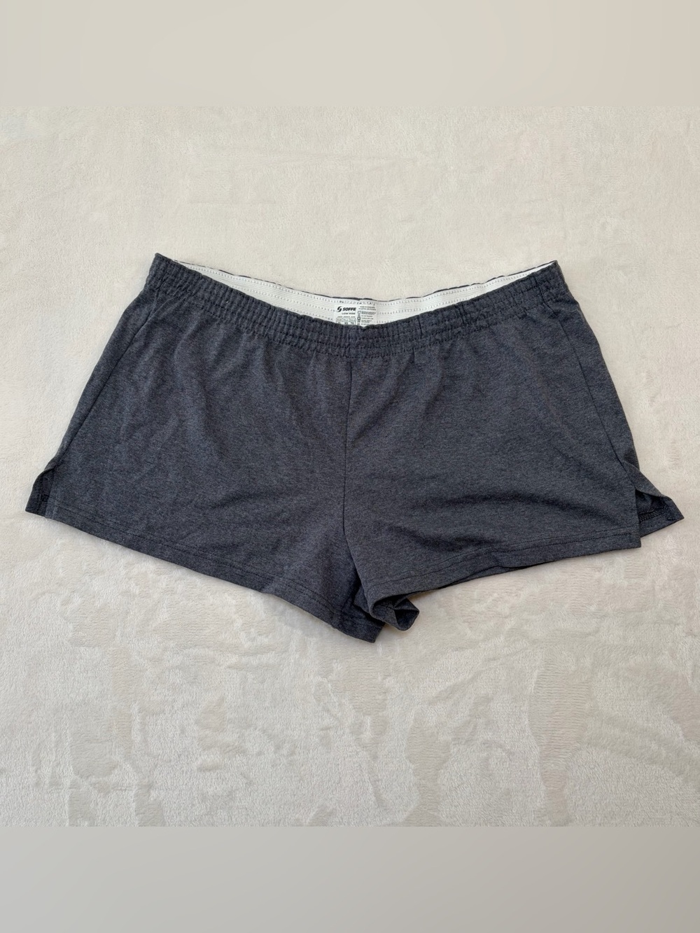 Soffe Low Rise Athletic Lounge Shorts Junior XL Y2K Sporty Retro Gymwear Lounge